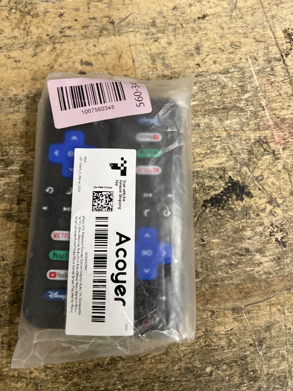 Photo 1 of (Pack of 2) Replacement Remote Control Only for Roku TV, Compatible for TCL Roku/Hisense Roku/Onn Roku/Sharp Roku/Element Roku/Westinghouse Roku/Philips Roku Smart TVs (Not for Roku Stick and Box)