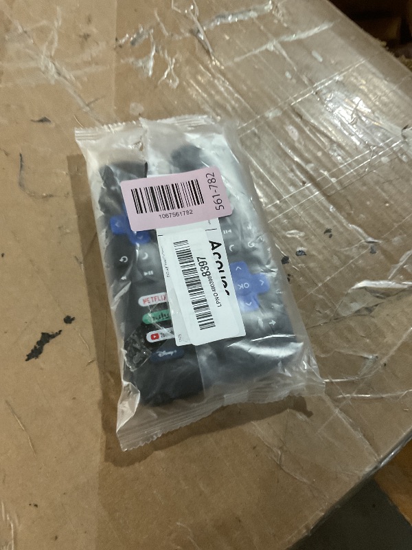 Photo 1 of (Pack of 2) Replacement Remote Control Only for Roku TV, Compatible for TCL Roku/Hisense Roku/Onn Roku/Sharp Roku/Element Roku/Westinghouse Roku/Philips Roku Smart TVs (Not for Roku Stick and Box)