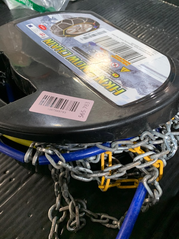 View 2 of ??NEOCHIAEVO Auto Tightening Snow Chains Tire Chains, 1-Minute Quick Install, Universal Fit for Car/SUV/Pickup Truck, Multi-Weather Emergency Traction, Set of 2 - HKN120