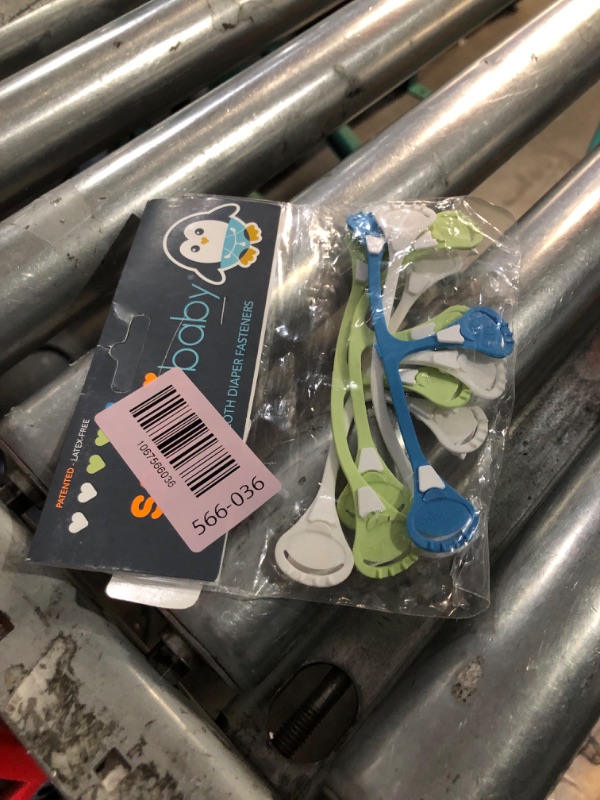 Photo 1 of [Original 5-pack] Snappi Cloth Diaper Fasteners - Replaces Diaper Pins - Use with Cloth Prefolds and Cloth Flats