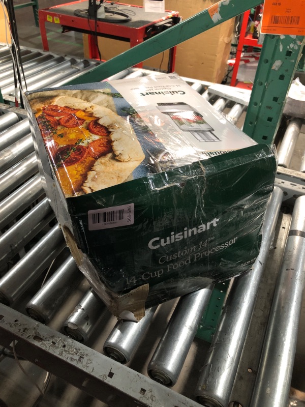 Photo 1 of ***MISSING PARTS***
Cuisinart Food Processor, 14-Cup Vegetable Food Chopper for Mincing, Dicing, Shredding, Puree & Kneading Dough, 720-Watt Motor, Stainless Steel, DFP-14BCNY