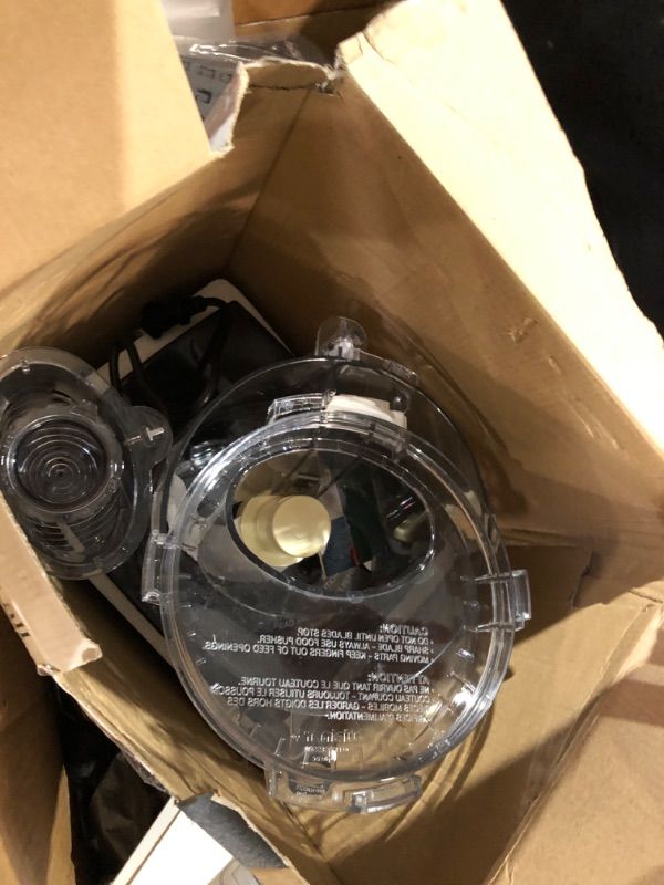 Photo 1 of ***MISSING PARTS***
Cuisinart Food Processor, 14-Cup Vegetable Food Chopper for Mincing, Dicing, Shredding, Puree & Kneading Dough, 720-Watt Motor, Stainless Steel, DFP-14BCNY