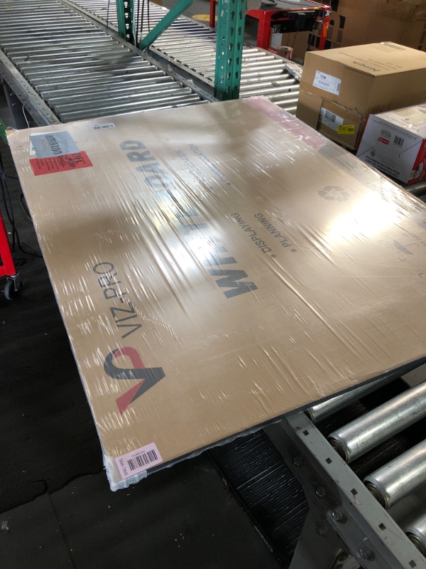 Photo 1 of ***FACTORY SEALED***VIZ-PRO Magnetic Dry Erase White Board, 48 X 36 Inches, Black Aluminium Frame