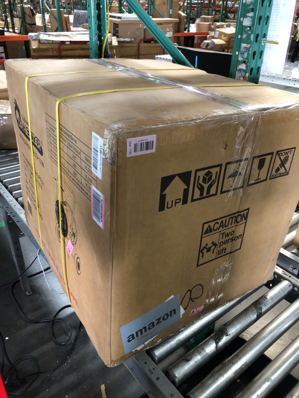 Photo 1 of *MISSING THE HEATER PARTS ONLY, HANDLE AND WHEELS*** DR. INFRARED HEATER DR-PS11024 Salamander Construction 10000-Watt, Single Phase, 240-Volt Portable Fan Forced Electric Heater