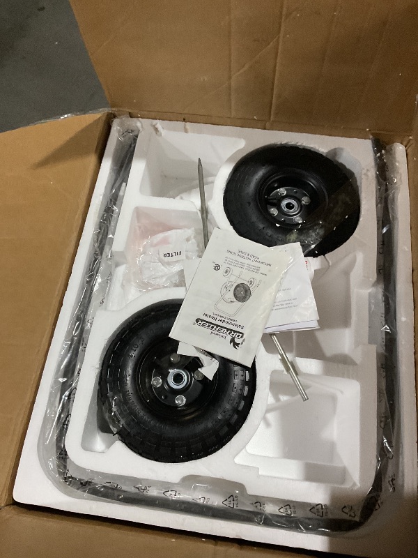 Photo 1 of *MISSING THE HEATER PARTS ONLY, HANDLE AND WHEELS*** DR. INFRARED HEATER DR-PS11024 Salamander Construction 10000-Watt, Single Phase, 240-Volt Portable Fan Forced Electric Heater