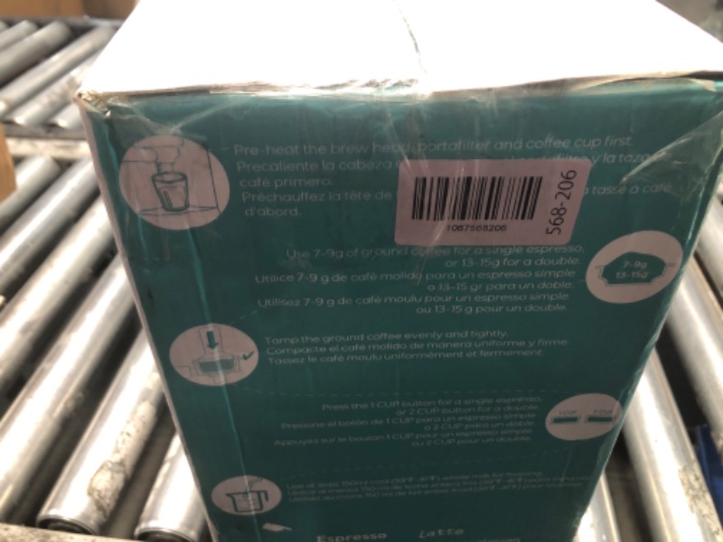 Photo 1 of ***FACTORY SEALED***   CASABREWS CM5418 Espresso Machine 20 Bar, Compact Espresso Maker with Steam Milk Frother, Stainless Steel Coffee Machine with 34oz Removable Water Tank for Cappuccino, Small Latte Machine, Silver