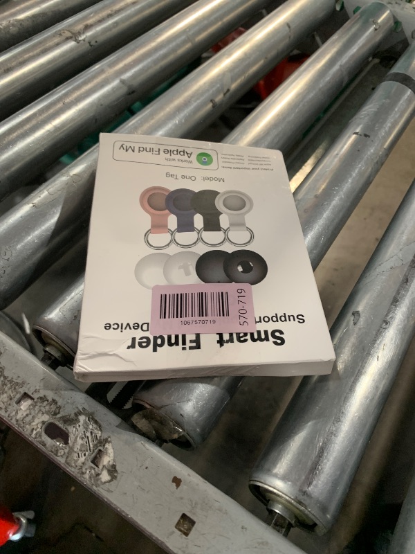 Photo 1 of ***MISSING PARTS***
Air Tracker 4-Pack and 2pcs Extra Replaceable 2032 Batteries, Bluetooth + UWB Smart Tag Work with Apple Find My App (iOS Only), Item Locator Finder for Keys Vehicles Luggage Bags