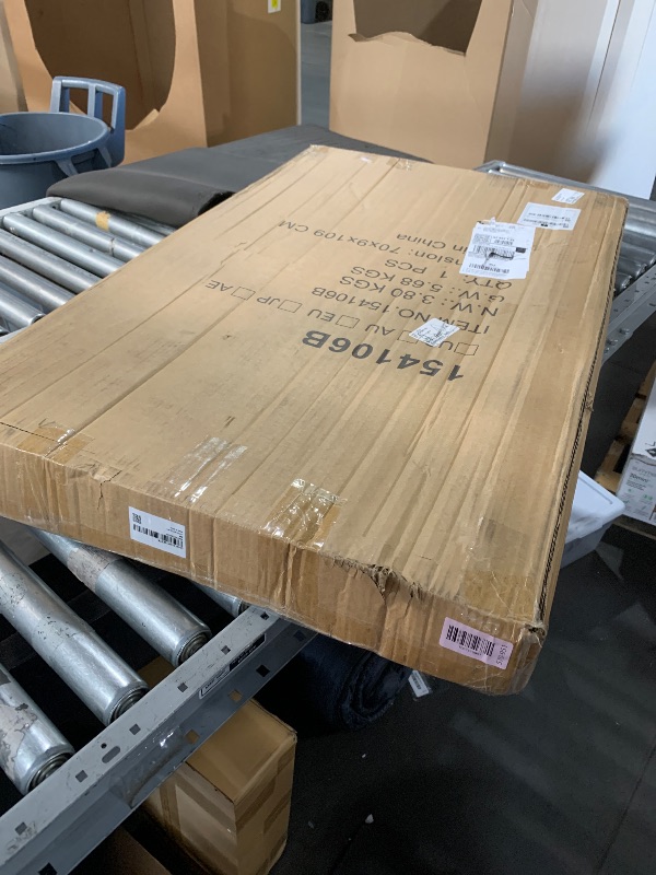 Photo 1 of ***DAMAGED - SEE NOTES/PICTURES***
Honey-Can-Do Collapsible Laundry Drying Rack, Sturdy Steel, Foldable & Portable Clothes Drying Rack, Space-Saving Design, Indoor & Outdoor Drying, Ideal for Laundry Room 50lb Capacity, Silver