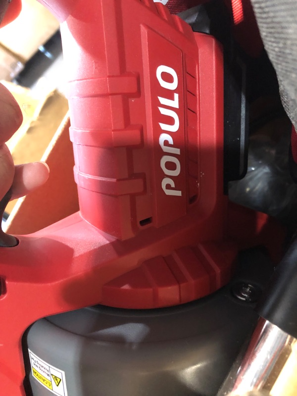 Photo 1 of ***MISSING HARDWARE**POPULO 20V Cordless Electric Drain Snake, 25Ft Replaceable Cable with 2.0Ah Battery, Extension Tube & Charger, Snake Drain Clog Remover Tool for Toilet, Floor Drain, Sink and Shower 3/4"-2" Pipe