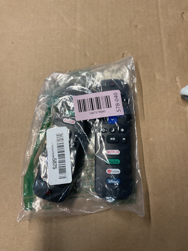 Photo 1 of (Pack of 2) Replacement Remote Control Only for Roku TV, Compatible for TCL Roku/Hisense Roku/Onn Roku/Sharp Roku/Element Roku/Westinghouse Roku/Philips Roku Smart TVs (Not for Roku Stick and Box)