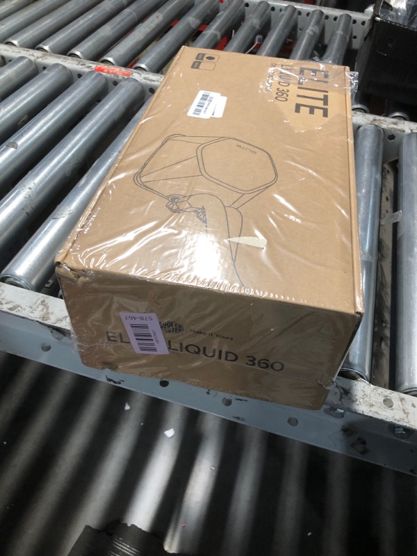 Photo 1 of ***FACTORY SEALED***Cooler Master Elite Liquid 360 CPU AIO Cooler – 360mm Radiator, 3x ARGB PWM Fans, Dual-Chamber Pump Design, Ultra-Quiet High-Performance Cooling, AMD AM5/AM4 & Intel LGA 1851/1700, Black