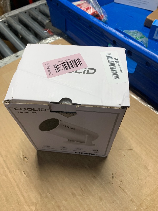 Photo 1 of [Built-in Apps & 2026 Upgraded] Mini Projector Support 4K 1080P Auto Keystone 180° Rotatable with WiFi 6 and Bluetooth 5.4, Projector Portable Compatibile with HDMI/TV Stick/Memory Stick/Laptop-White