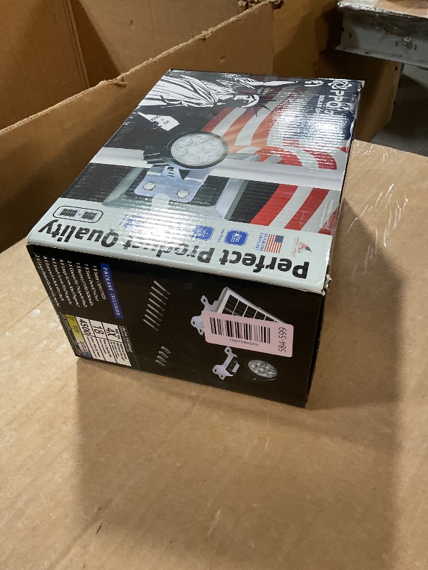 Photo 1 of ***MISSING PARTS***
PPQ Solar Flag Pole Light,New 7 LED Bright Solar Powered Spotlight 12H/5W Outdoor Waterproof, Fits 1.6"-3.2" Flagpoles & Inground & Wall, Dusk to Dawn Auto On/Off(6000K White)