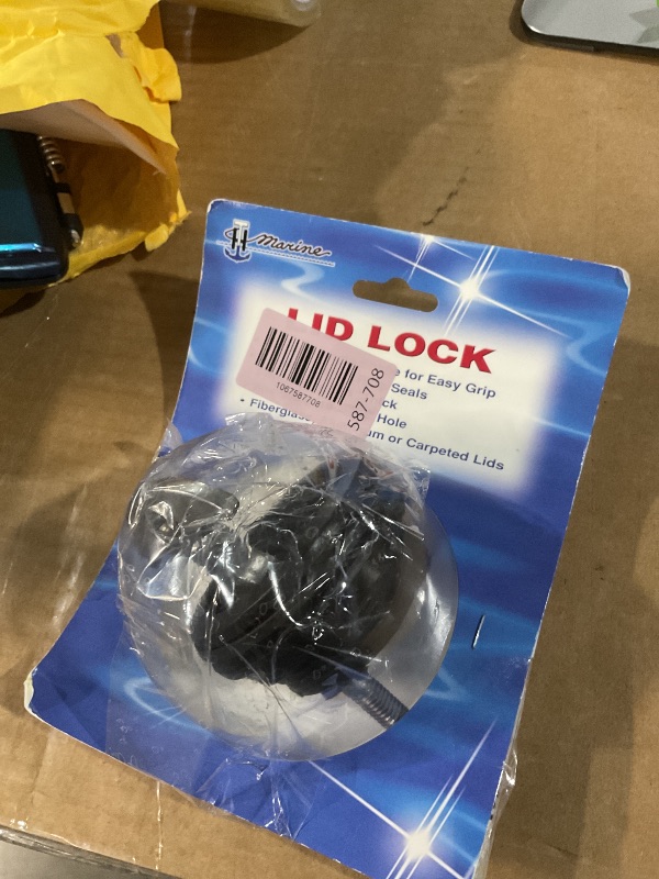 Photo 1 of ***MISSING PARTS***
T. H. Marine ALC-1-DP Anchor Handle Lock - Black