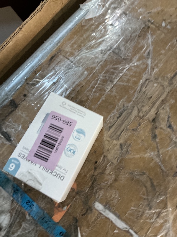 Photo 1 of [6-Count] Papablic Duckbill Valves, Replacement Milk Valves Compatible with Spectra S1 S2 & Medela Breast Pumps Parts Accessories, BPA & DEHP Free, Food-Grade Silicone, Easy to Clean, White