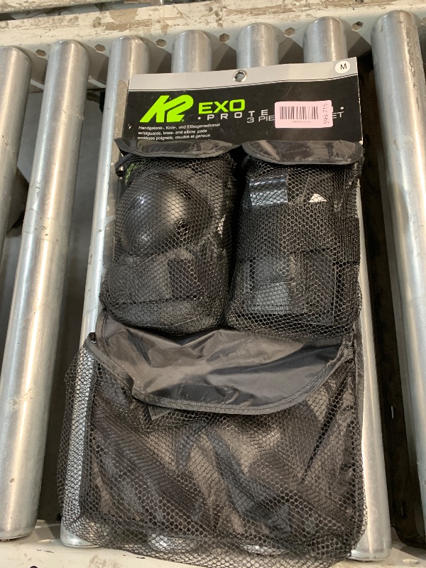 Photo 1 of ***MISSING PARTS*** K2 Exo Pad Protektorenset (Größe: M, Schwarz/anthrazit)