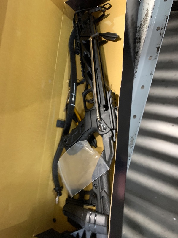 Photo 1 of ***CROSSBEAM BROKE*SOLD FOR PARTS**
Bear X Desire XL Pistol Hunting Crossbow, Self-Cocking, Adjustable Stock up to 2.5", Compact Design, Includes 3 Premium Bolts, Dependable Accuracy