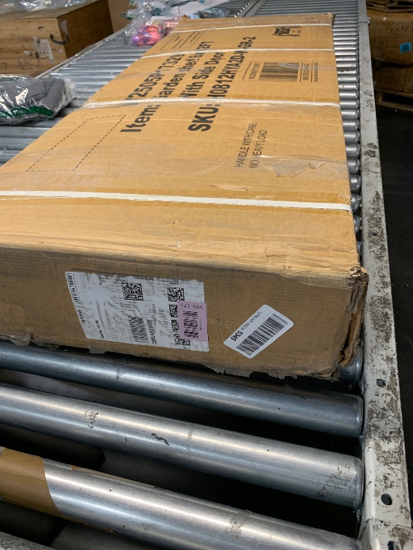 Photo 1 of ***TRUCK/TRAILER PICKUP ONLY***
missing box #2!!!
YOPTO 8x12 FT Metal Outdoor Storage Shed,Garden Shed W/ 2 Reversible Lockable Doors & Updated Frame Structure,Outdoor Backyard Tool House W/ 4 Air Vents & Sloped Roof,for Patio,Lawn,Grey