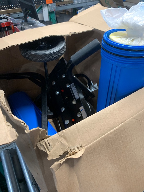 Photo 1 of ***********FOR PARTS ONLY- Cartridges are broken/used heavily************
iSpring Spotless Water System for Car Wash, Deionized Water System with Rolling Cart, Spot Free Solutions for All Vehicles, Motorcycles, RV, Bikes, Boats, Yachts, and Windows, Model