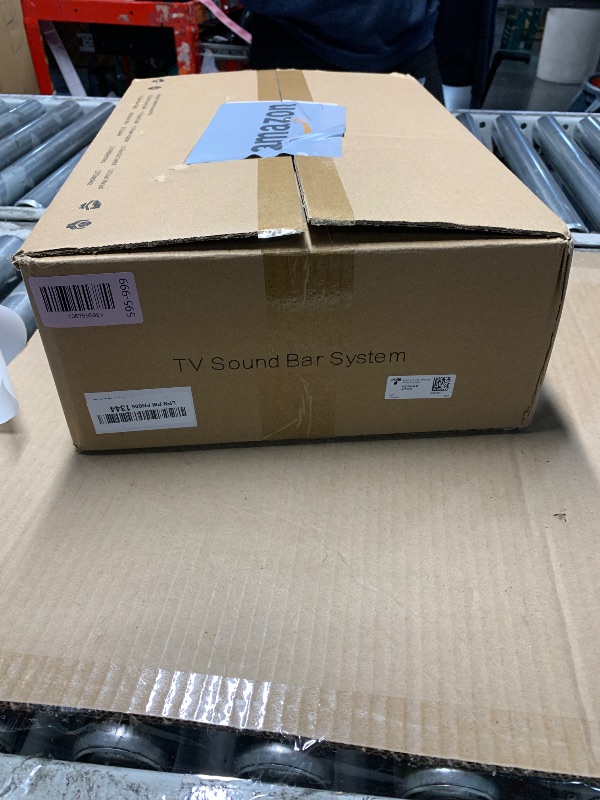 Photo 1 of ***MISSING PARTS***
Saiyin Sound Bars for TV with Subwoofer, 2.1 Deep Bass Small Soundbar Monitor Speaker Home Theater Surround System PC Gaming Bluetooth/AUX/Optical Connection, Wall Mountable 17-inch