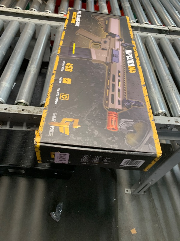 Photo 1 of ****Missing accessories ****

Game Face GFM4NFB Ripcord M4 Electric Full/Semi-Auto Airsoft Rifle