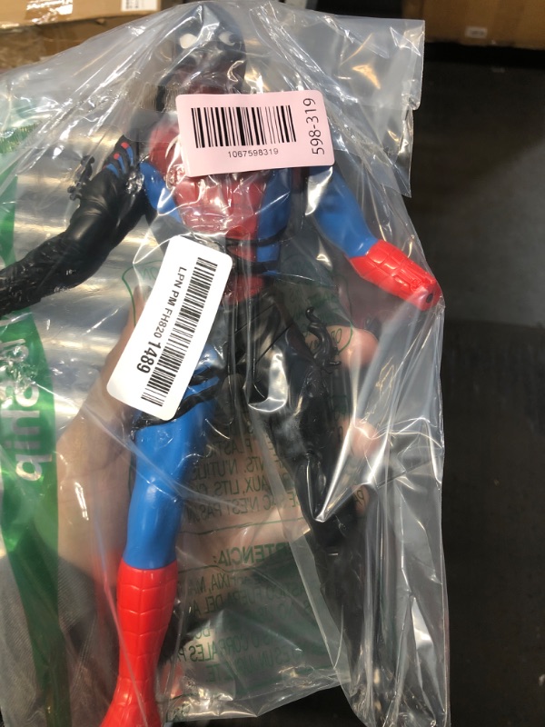 Photo 1 of ***MISSING PARTS***
Marvel Spider-Man VenomVersus Spider-Man Liquid Shifter Action Figure with Accessories, 11-Inch-Scale Super Hero Toys for Kids Ages 4 and Up