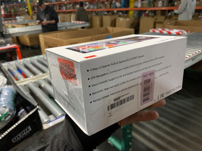 Photo 1 of ***MISSING PARTS***PARTIAL SET***7" Apple Carplay & Android Auto, Wireless Apple Carplay Screen with 4K Dash Cam,1080p Backup Camera DVR Carplay Screen for Car with Bluetooth, Navigation, Mirror Link, Voice Control