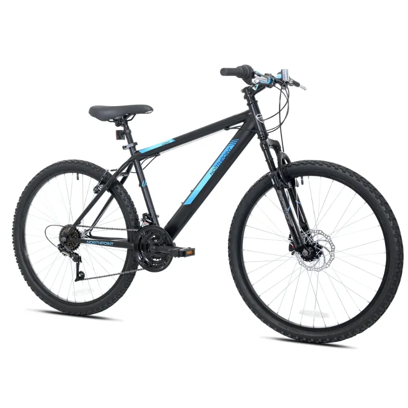 Photo 1 of (MISSING ONE PEDAL) ***STOCK PHOTO REFERENCE ONLY***Kent 26" Northpoint Men's Mountain Bike, Black/Blue