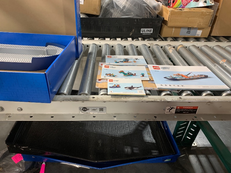 Photo 1 of ***FACTORY SEALED***LEGO City Arctic Explorer Ship 60368 Building Toy Set, Fun Toy Gift for 7 Year Old Boys and Girls, with a Floatable Boat, Helicopter, Dinghy, ROV Sub, Viking Shipwreck, 7 Minifigures and an Orca