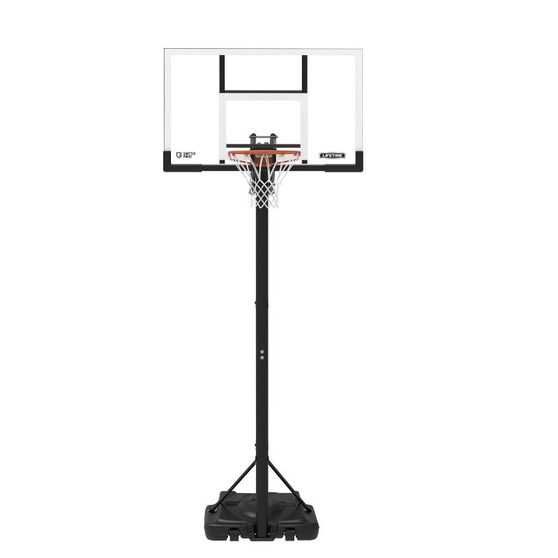 Photo 1 of ***MISSING PARTS***PARTIAL SET/SEE NOTES***Lifetime 54" Action Grip Portable Basketball Hoop