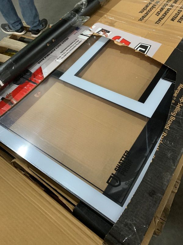 Photo 1 of ***MISSING PARTS***PARTIAL SET/SEE NOTES***Lifetime 54" Action Grip Portable Basketball Hoop