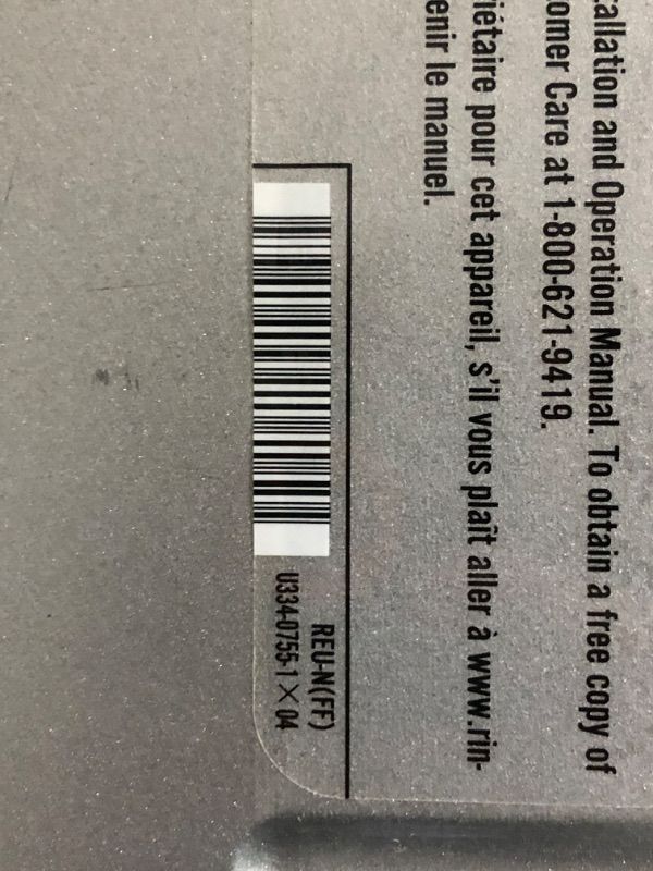 Photo 1 of ***PARTS ONLY***
Rinnai RU199iN Condensing Tankless Hot Water Heater, 11 GPM, Natural Gas, Indoor Installation