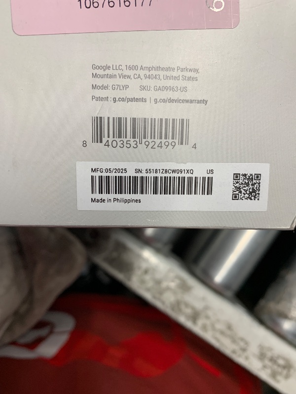 Photo 1 of ***FACTORY SEALED OPENED FOR INSPECTION***Google Nest Cam Outdoor (Wired, 2nd Gen) - Security Camera with 2K Video and Gemini, Night Vision, 2-Way Audio - Works with Google Home - 2025 Model - Snow