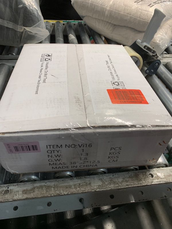 Photo 1 of ***FACTORY SEALED***Vikrami Premium Minimalist Walnut-Colored Modern LED Ceiling Light - 36W Oval Flush-Mount Fixture, 4000K Neutral Light, 14.1" Low-Profile Design, Energy Efficient for Bedroom, Corridor & Aisle