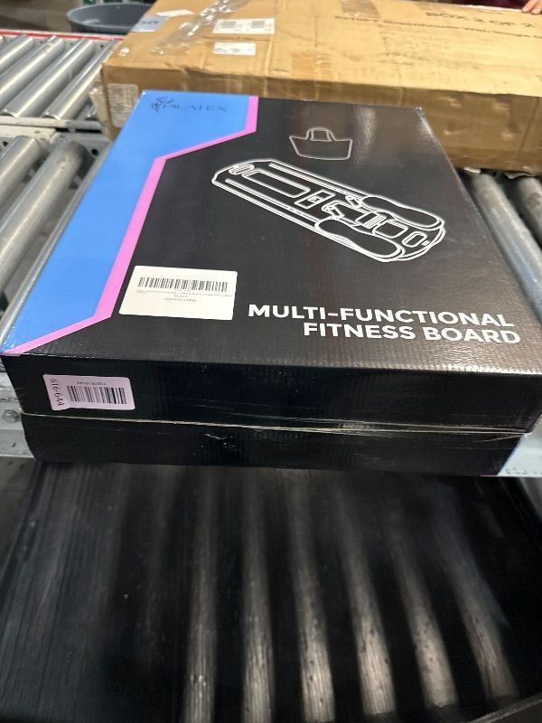 Photo 1 of ***MISSING PARTS***
PILATEX Pilates Board – Foldable Pilates Reformer with Resistance Bands, Bar & Travel Bag – Full-Body Strength & Ab Training Equipment for Women & Men, 15 in 1 (Black, Starter)