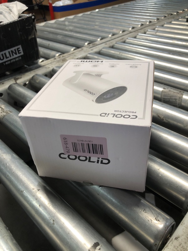 Photo 1 of [Built-in Apps & 2026 Upgraded] Mini Projector Support 4K 1080P Auto Keystone 180° Rotatable with WiFi 6 and Bluetooth 5.4, Projector Portable Compatibile with HDMI/TV Stick/Memory Stick/Laptop-White