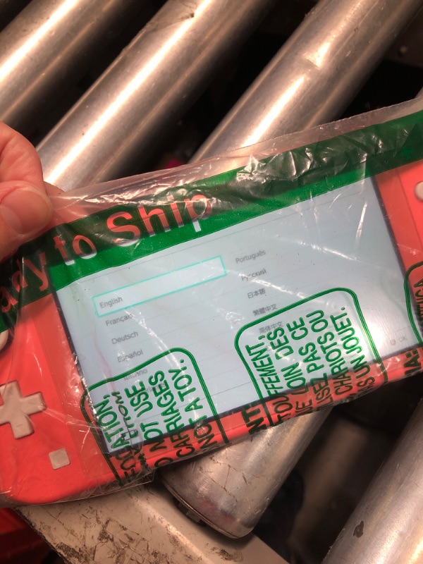 Photo 1 of ***DAMAGED - SEE NOTES/PICTURES*** Nintendo Switch Lite - Coral - Switch