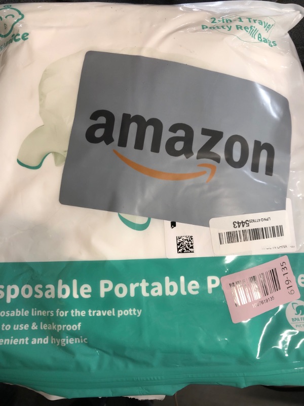 Photo 1 of [36 Counts] Newnice Disposable Potty Liners with Absorbent Pads, Leak-proof Portable Travel Bags for Toddler Training, Compatible with OXO Tot 2-In-1 Go Potty & Most Potty Chairs