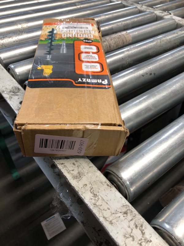 Photo 1 of [Premium] 4 Pack Ground Anchors with Power Nut Driver Drill Bit, Ground Anchors Screw in, Swing Set Anchors, Trampoline Anchors High Wind Heavy Duty for Camping Tents, Car Ports, Swing Sets, Canopies