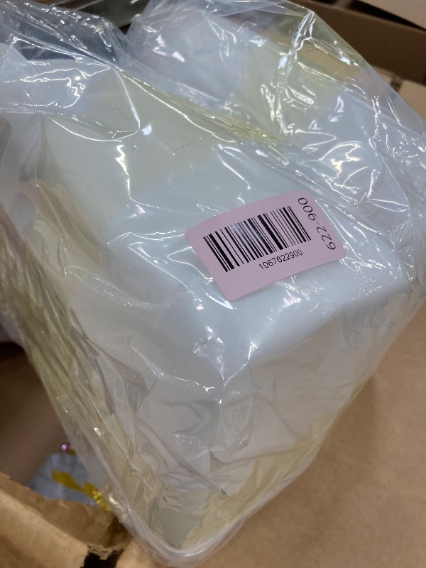 Photo 1 of ***MISSING PARTS -SELLING AS IS*** Dimeho 2 Pcs 1 Gallon Plastic Jug MISSING ONE CONTAINER Water Storage Containers Reusable Empty Square Liquid Jar for Milk Water Beverage Oil Sauces Detergent Cleaning Solution Home Camping Outdoor
