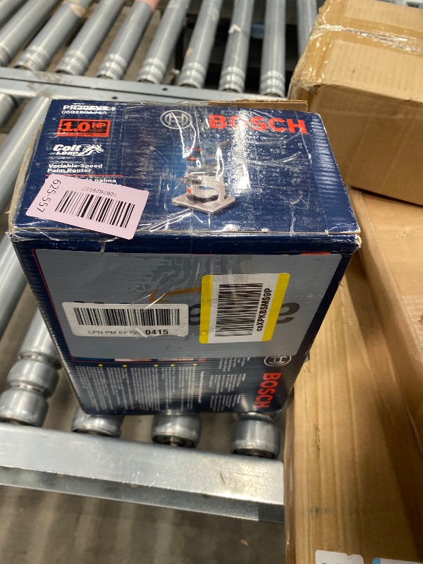 Photo 1 of ***MISSING PARTS -SELLING AS IS *** Bosch PR20EVSNK 1 HP Colt™ Variable Speed Electronic Palm Router Installer's Kit