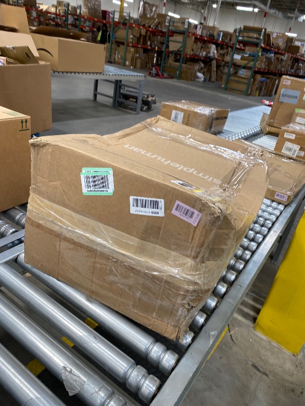 Photo 1 of **DAMAGED LID-NOT ATTACHED**Simplehuman 13 Gallon Plastic Semi-Round Step Kitchen Trash Can with Soft-Close Locking Lid - White