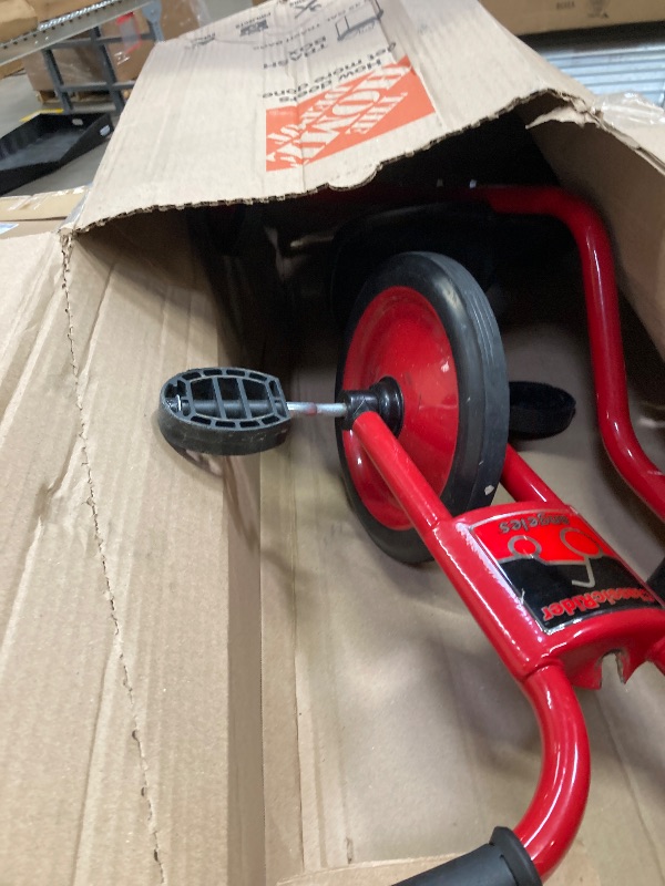 Photo 1 of ***DAMAGED -NON-FUNCTIONAL SELLING AS PARTS ONLY*** Angeles Kids Tricycle, Toddler Tricycle with Solid Airless Rubber Tires, Kids Bike for Preschools and Daycare, Ages 2+, ClassicRider 4" Tall Seat