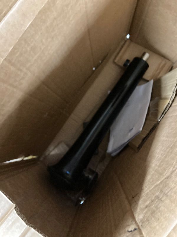 Photo 1 of ***DAMAGE -NON-FUNCTIONAL -SELLING AS PARTS ONLY*** Amazon Basics 16" Pedestal Fan with Remote for Bedroom, Living Room, Office, Adjustable Height, Dual-Layered Blades, 3 Speeds, 3 Modes, Timer, Tilt Head, 60W, Black