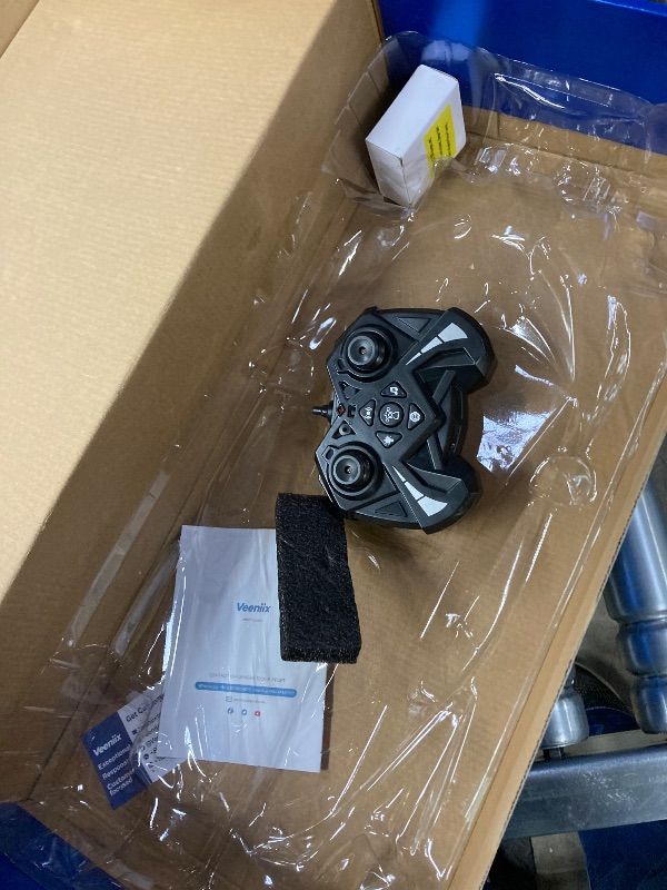 Photo 1 of ***DAMAGED -SELLING AS IS *** Veeniix V991 Transform Remote Control Car, 1:10 Big Size, 2 Rechargeable Batteries for 70Min, 2.4GHz Gesture Sensing, One-Key Deformation, Robot Toys Gifts for Boys and Girls (Blue)