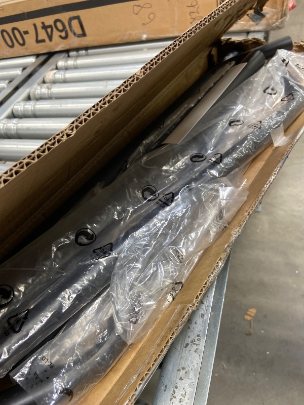 Photo 1 of **MISSING PARTS***BCAN Adjustable Handle Bar Accessory for 40"/48'' Fitness Trampolines, 4 Levels Adjustable(2'6" ~3'5"), Foam Handles, Easy Assembly(Trampoline Not Included), Suitable for 25MM Frame Tube