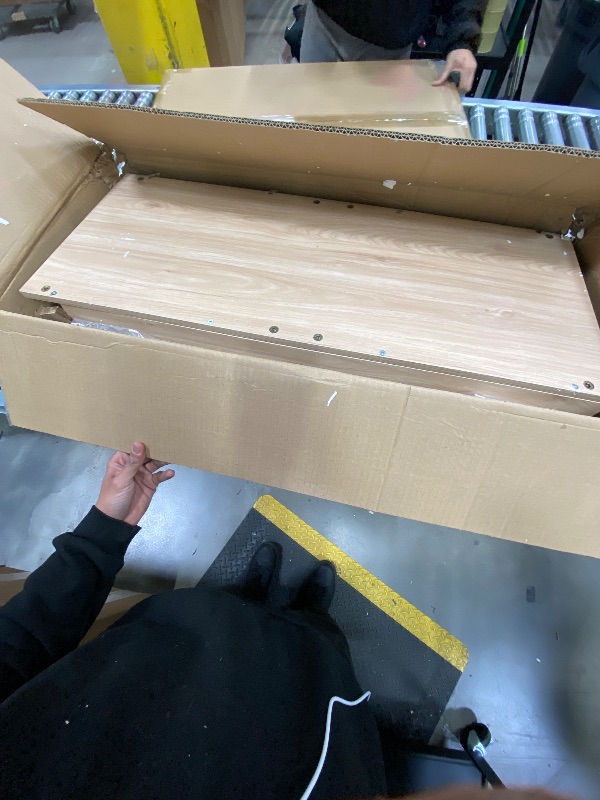 Photo 1 of 10 Drawers Rolling Cart with Wooden Tabletop, Utility Storage Cart with Wheels, Art Supply Craft Organizer on Wheel with Metal Frame & Handles for Home Office School,White