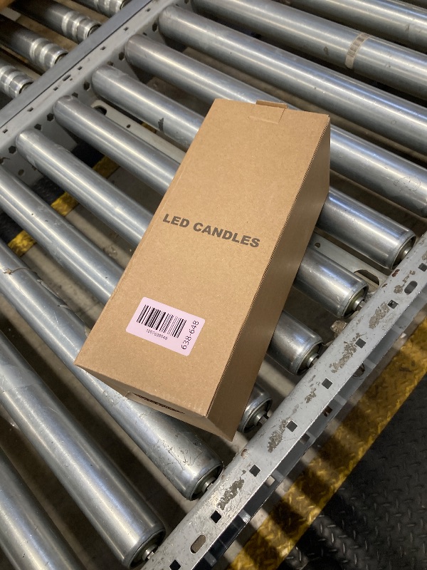 Photo 1 of ***MISSING REMOTE*** Flameless Window Candles with Remote and Timer, Battery Operated LED Taper Candles with Suction Cups Set of 6 Christmas Window Candle Holiday Decor(Silver Holders)