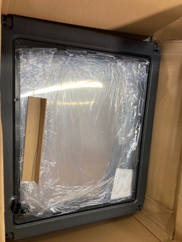 View 2 of ***THIS IS ONLY A PART OF THE ITEM*THERE ARE BOXES MISSING***FXW AuraSpace Acrylic Indoor Dog Playpen for Small and Medium Dogs, 30 Inch, 12 Panels, Black***THIS IS ONLY A PART OF THE ITEM*THERE ARE BOXES MISSING***