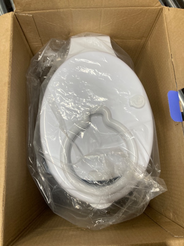 Photo 1 of ***DAMAGE -LID BROKEN -NON-FUNCTIONAL -MANUAL ONLY**Ubbi Steel Diaper Pail, Odor Locking, No Special Bag Required, Award-Winning, Registry Must-Have, White